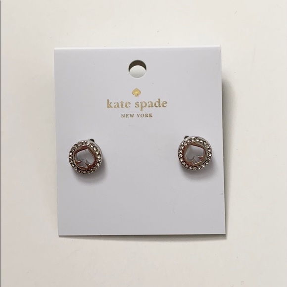 kate spade Jewelry - Kate Spade spot the spade earrings